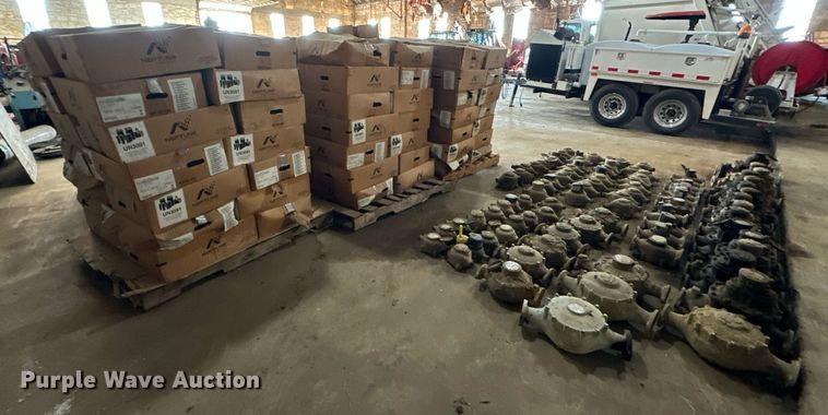 image for item ER4852 Approximately 1,237 brass water meters