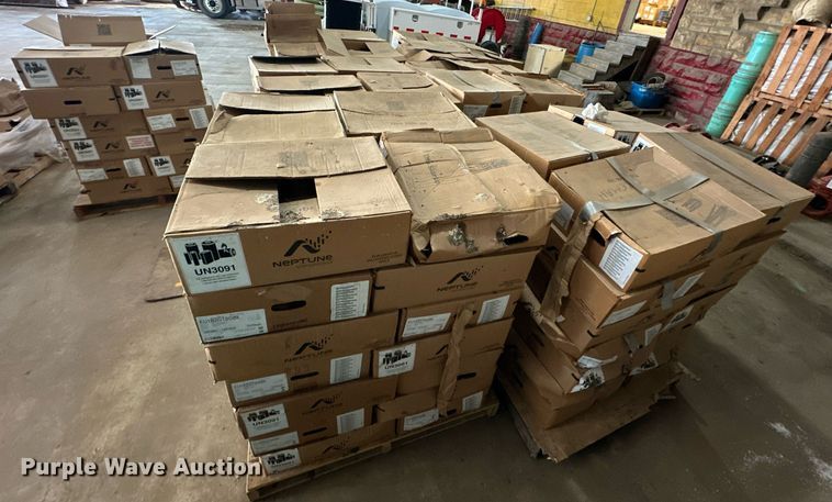 image for item ER4852 Approximately 1,237 brass water meters