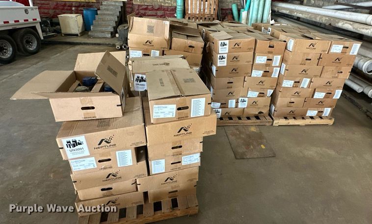 image for item ER4852 Approximately 1,237 brass water meters