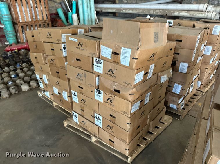 image for item ER4852 Approximately 1,237 brass water meters