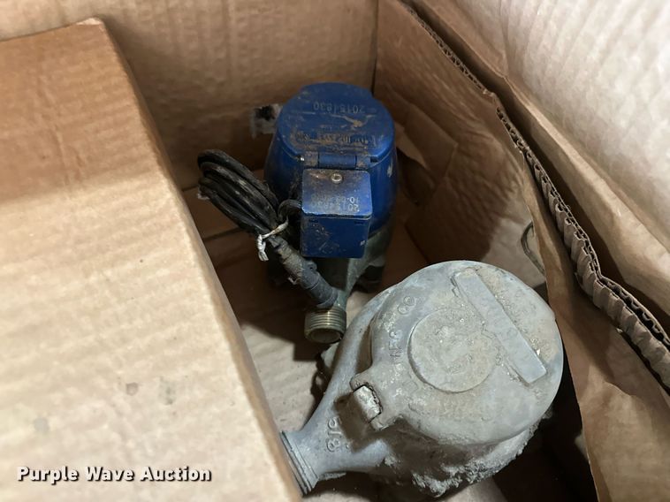 image for item ER4852 Approximately 1,237 brass water meters