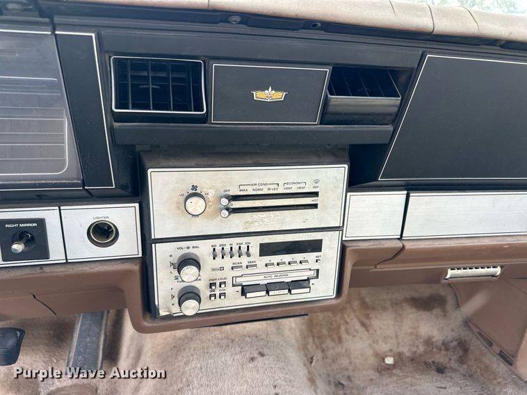 image for item ER8125 1985 Chevrolet Caprice Classic 