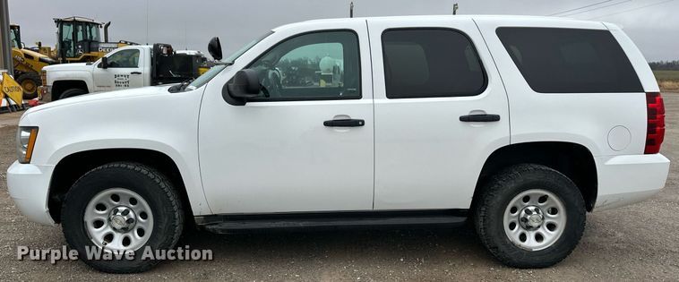 image for item ER8684 2013 Chevrolet Tahoe Police SUV