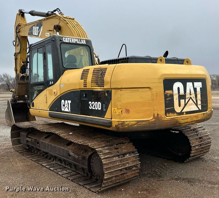 image for item ER8685 2007 Caterpillar 320D L excavator