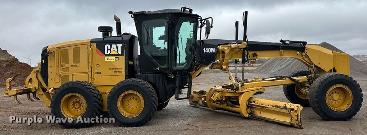 image for item ER8686 2014 Caterpillar 140M2 VHP motor grader