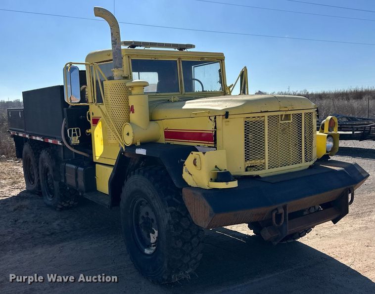 image for item ER8687 1972 AM General M35A pumper fire truck