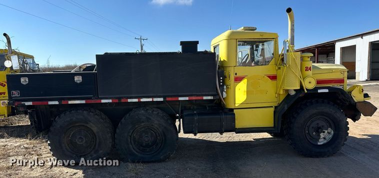 image for item ER8687 1972 AM General M35A pumper fire truck