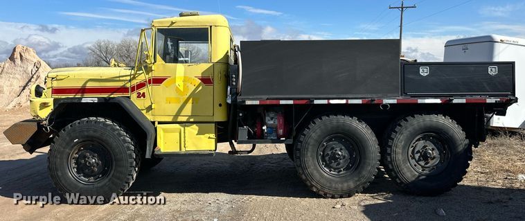 image for item ER8687 1972 AM General M35A pumper fire truck