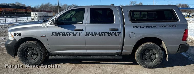 image for item LH9440 2020 Dodge Ram 1500 Crew Cab pickup truck