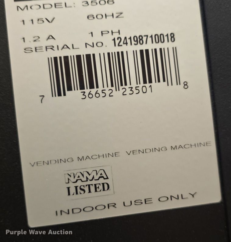 image for item NI9383 (2) vending machines