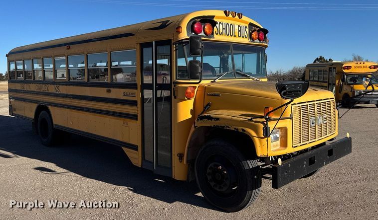 image for item NN9523 2000 GMC school bus