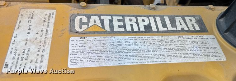 image for item NN9523 2000 GMC school bus