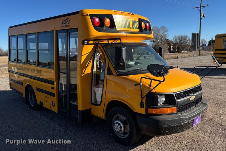 image for item NN9524 2007 Chevrolet Express G3500 school bus