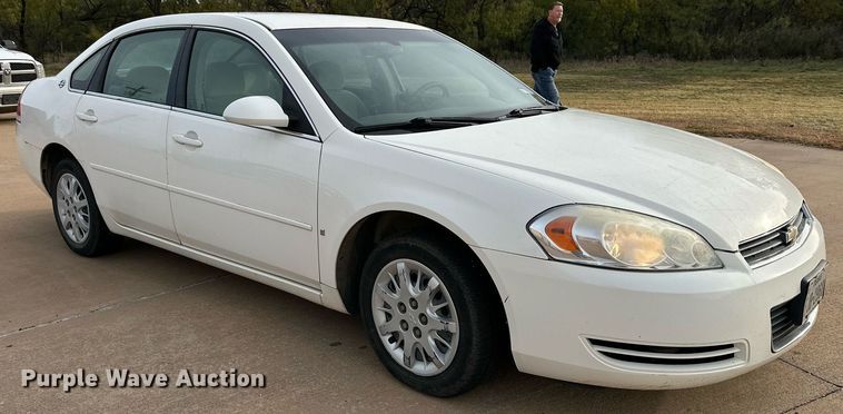 image for item NQ9129 2008 Chevrolet Impala Police 