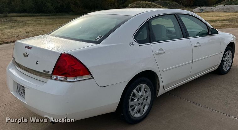 image for item NQ9129 2008 Chevrolet Impala Police 