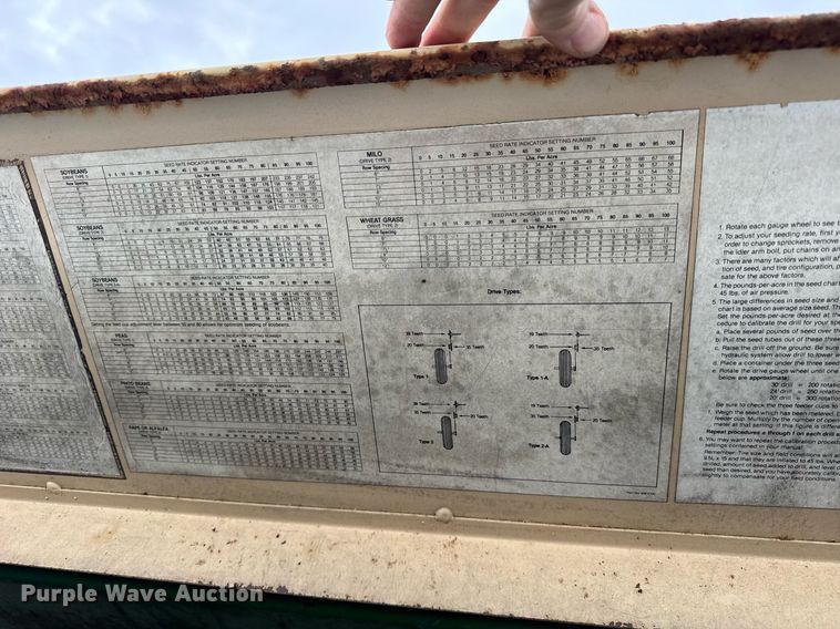 image for item DH9771 2003 Great Plains Solid Stand 14 grain drill