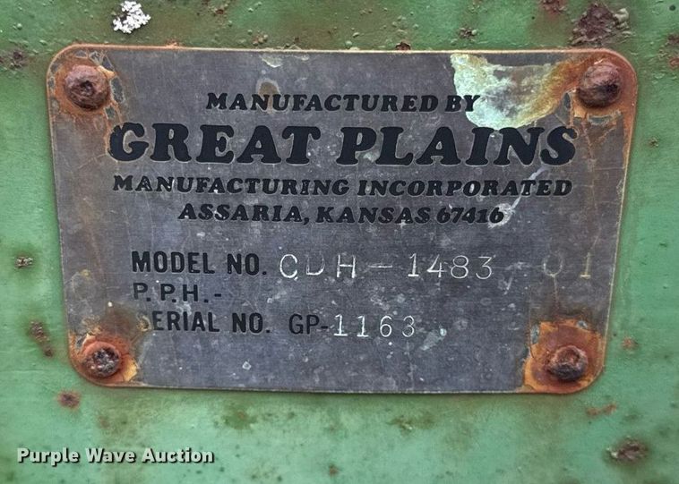 image for item DH9771 2003 Great Plains Solid Stand 14 grain drill