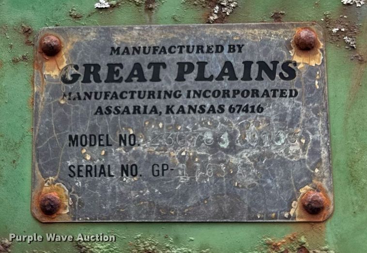 image for item DH9771 2003 Great Plains Solid Stand 14 grain drill