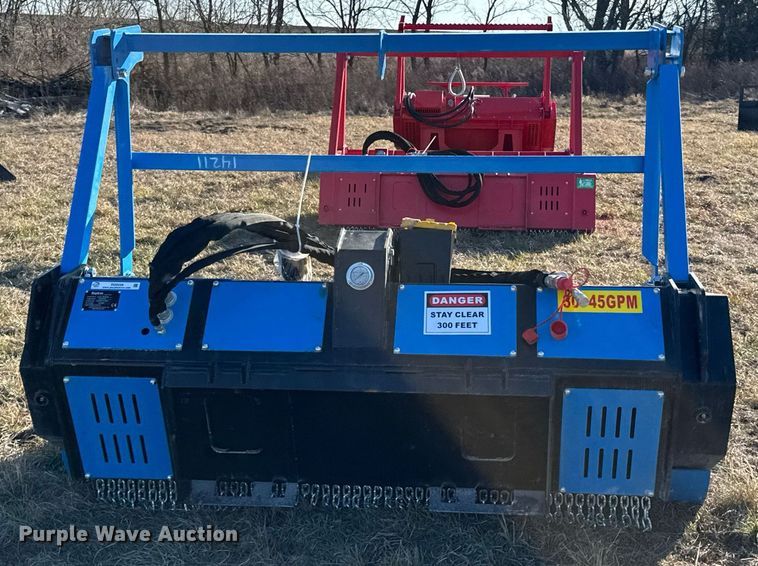 image for item DO0098 Raytree RMDM72A skid steer mulcher