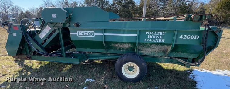 image for item DO0234 KMC 4260D poultry house cleanout machine