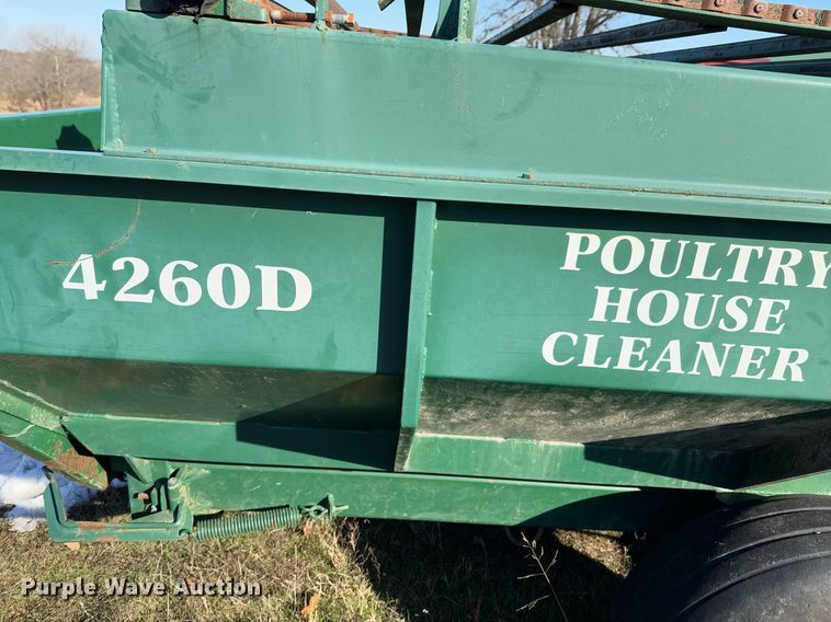 image for item DO0234 KMC 4260D poultry house cleanout machine