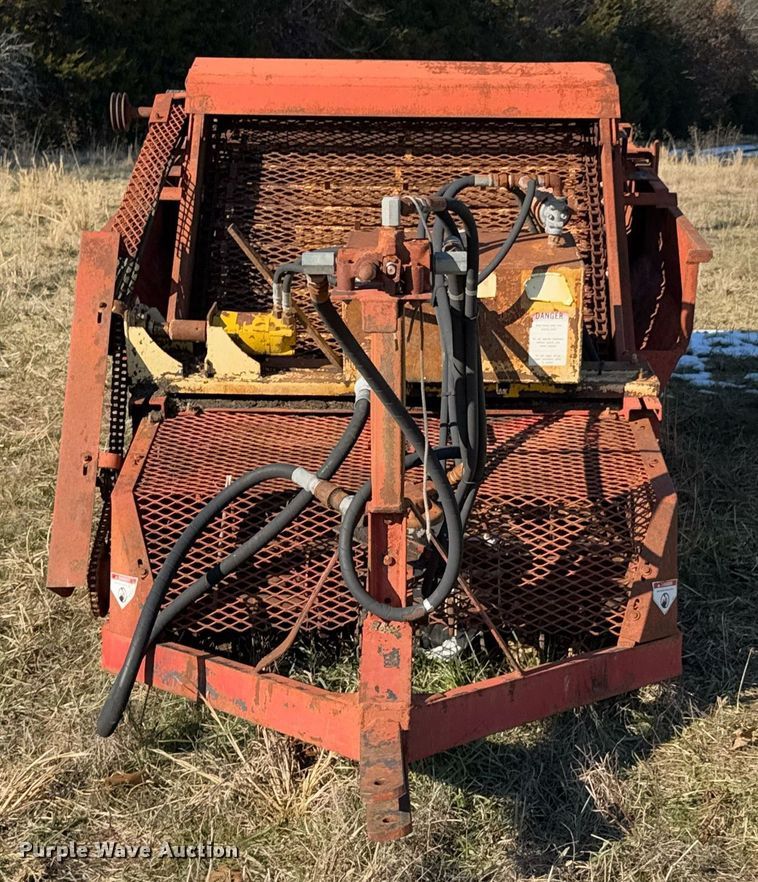 image for item DO0235 Lewis Brothers Mfg poultry house cleanout machine