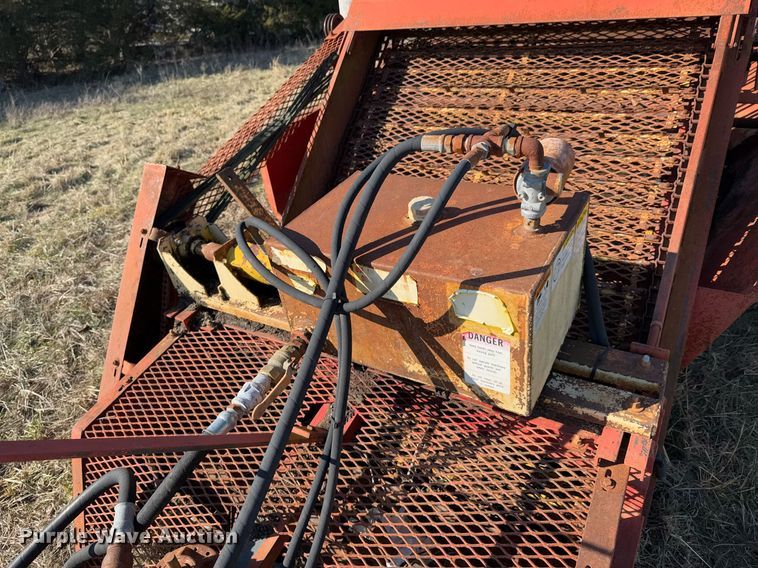 image for item DO0235 Lewis Brothers Mfg poultry house cleanout machine