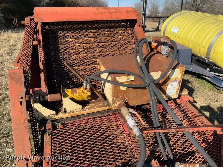 image for item DO0235 Lewis Brothers Mfg poultry house cleanout machine