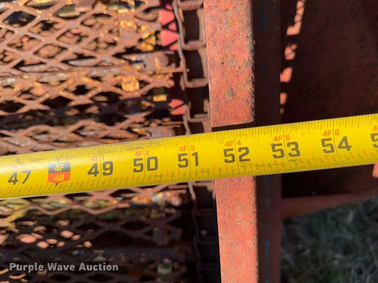 image for item DO0235 Lewis Brothers Mfg poultry house cleanout machine