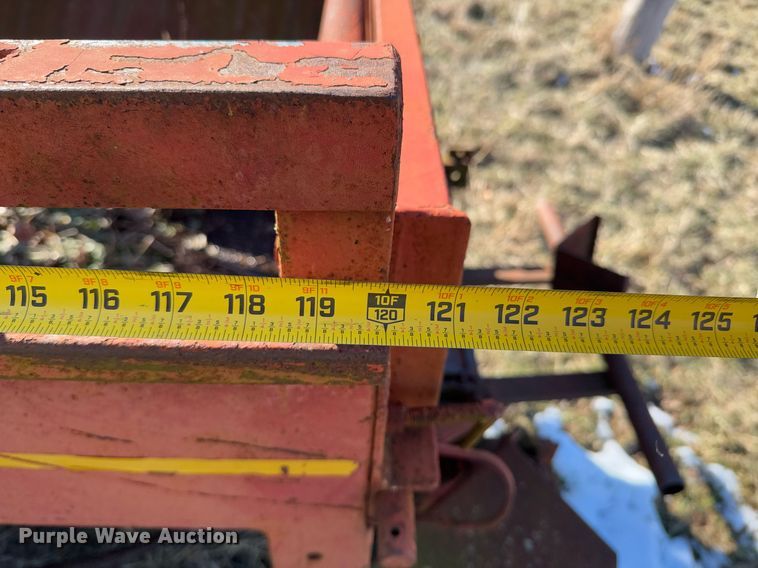 image for item DO0235 Lewis Brothers Mfg poultry house cleanout machine