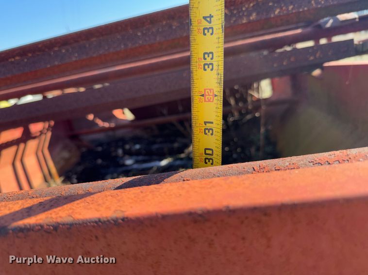 image for item DO0235 Lewis Brothers Mfg poultry house cleanout machine