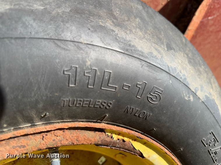 image for item DO0235 Lewis Brothers Mfg poultry house cleanout machine