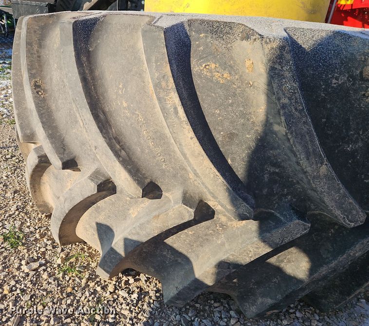 image for item DT7590 (4) Goodyear Optitrac DT830 900/60R32 dual tires and wheels