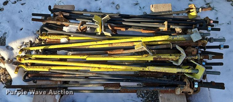 image for item DT7590 (4) Goodyear Optitrac DT830 900/60R32 dual tires and wheels