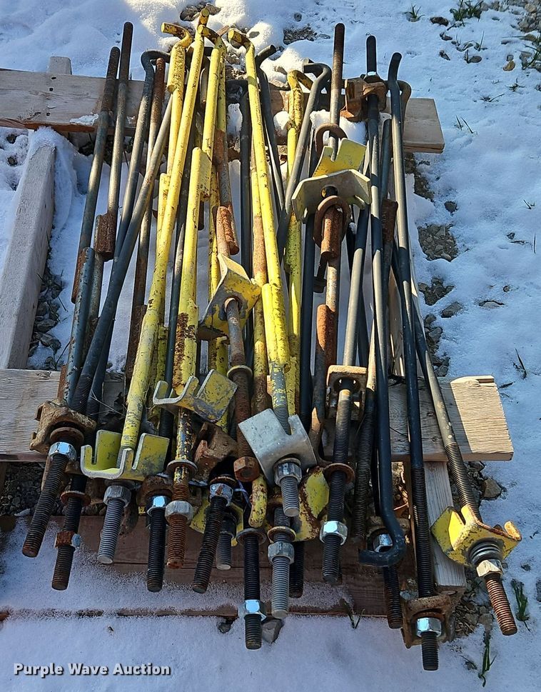 image for item DT7590 (4) Goodyear Optitrac DT830 900/60R32 dual tires and wheels