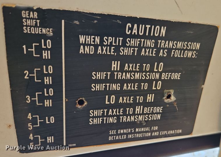 image for item DT7592 1974 Chevrolet C65 fertilizer delivery truck