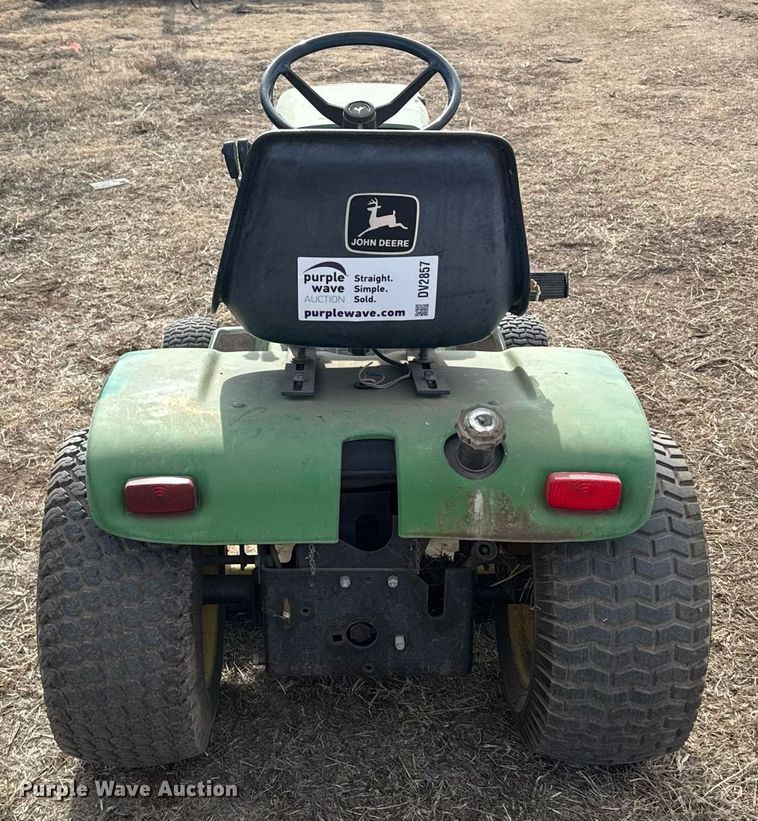 image for item DV2857 John Deere 317 lawn mower