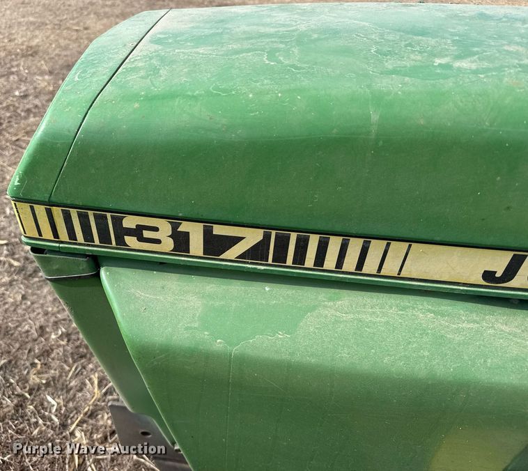 image for item DV2857 John Deere 317 lawn mower