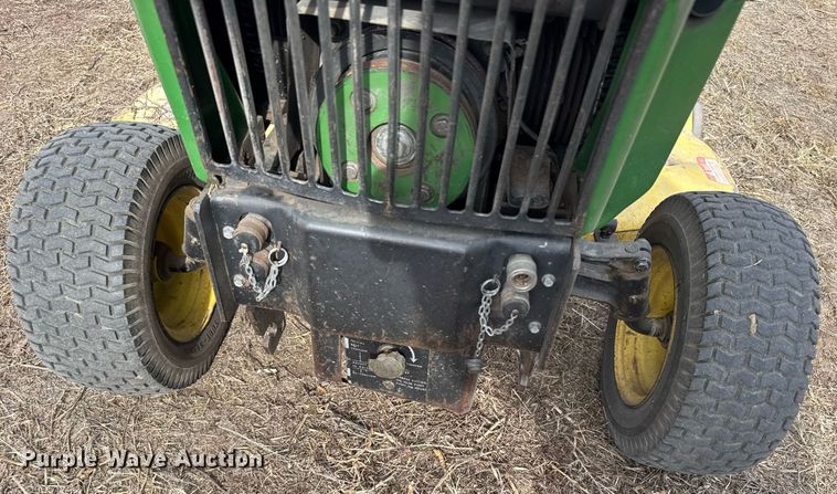 image for item DV2857 John Deere 317 lawn mower