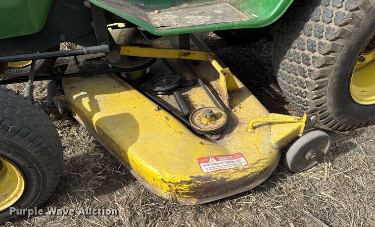 image for item DV2857 John Deere 317 lawn mower