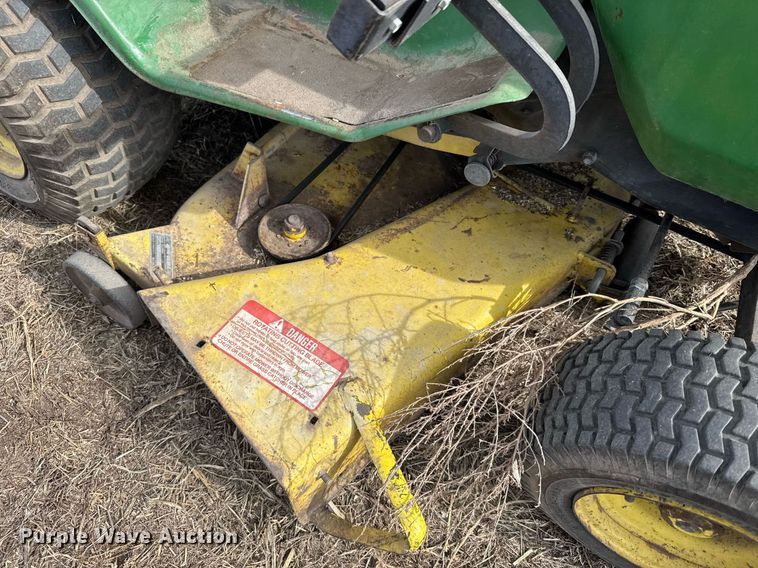 image for item DV2857 John Deere 317 lawn mower