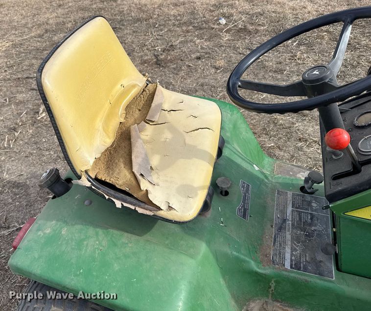 image for item DV2857 John Deere 317 lawn mower