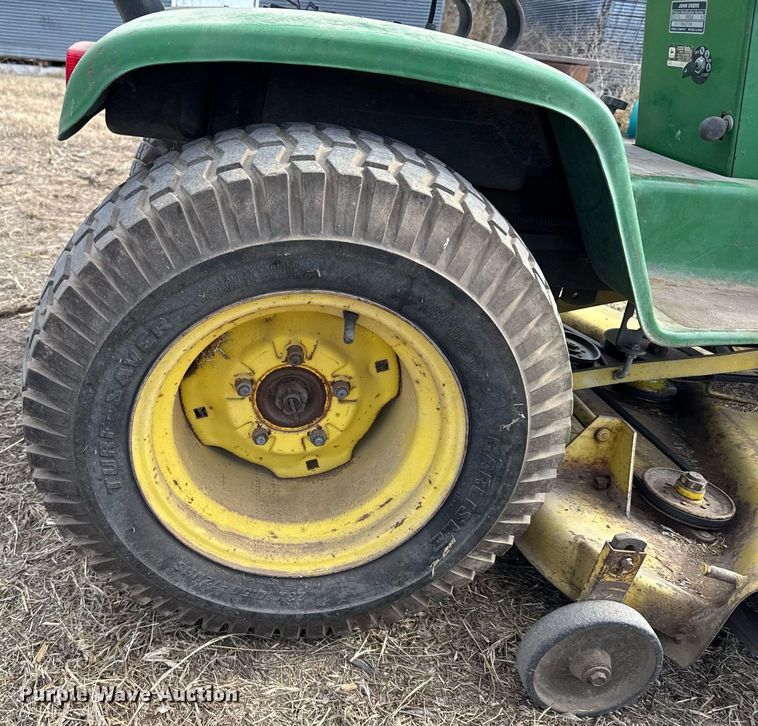 image for item DV2857 John Deere 317 lawn mower