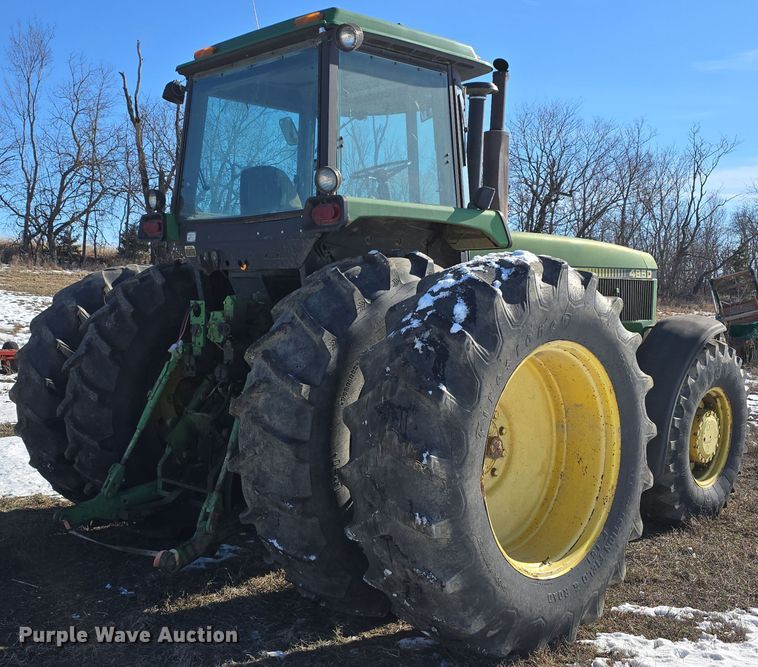 image for item DW3062 1983 John Deere 4850 MFWD tractor