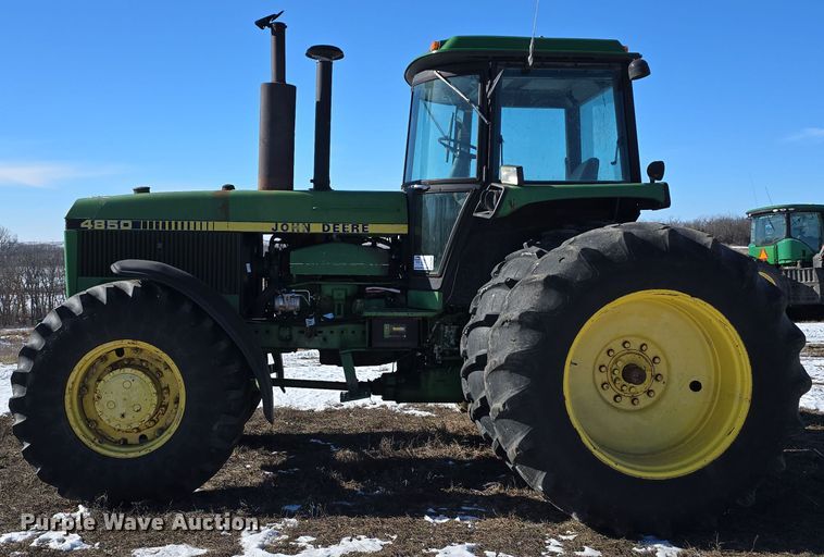 image for item DW3062 1983 John Deere 4850 MFWD tractor