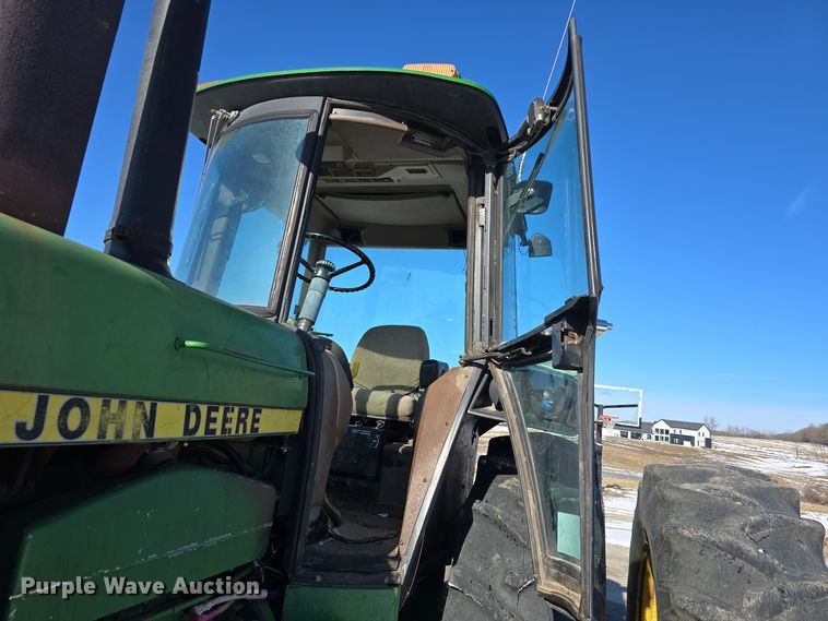 image for item DW3062 1983 John Deere 4850 MFWD tractor