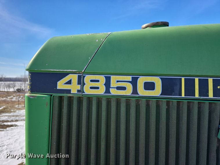 image for item DW3062 1983 John Deere 4850 MFWD tractor