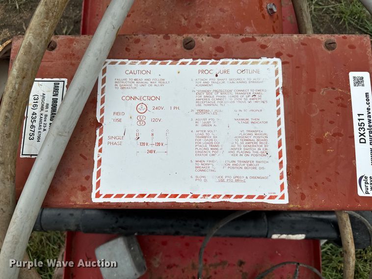 image for item DX3511 Winpower TDM/73 generator