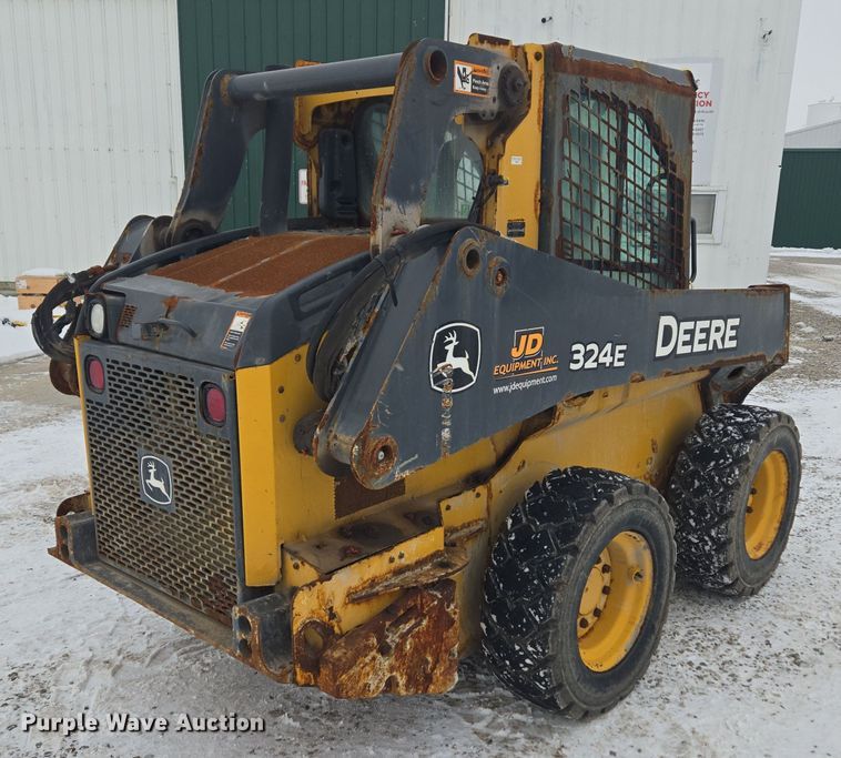 image for item EC3949 2017 John Deere 324E skid steer loader