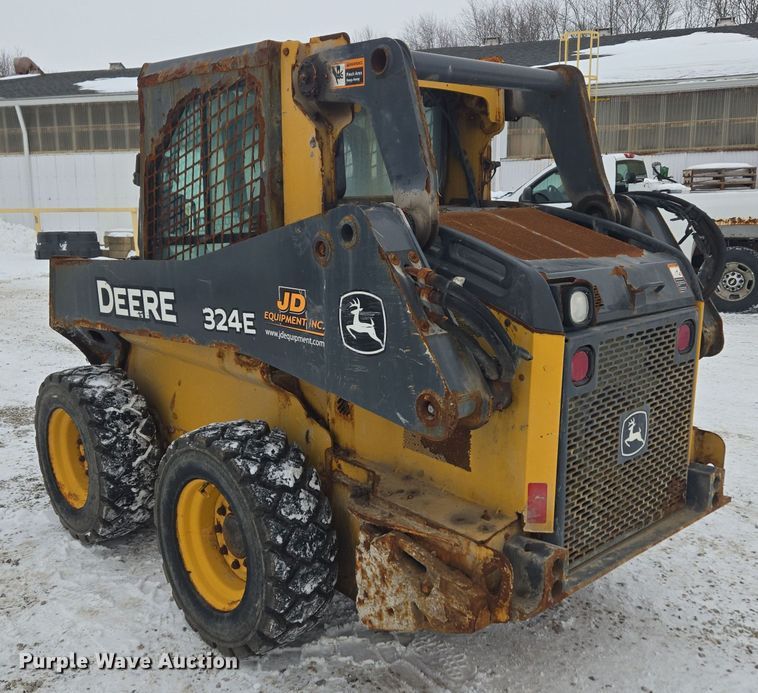 image for item EC3949 2017 John Deere 324E skid steer loader